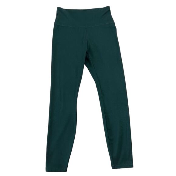 Balance Collection Women's Small Leggings Green Ankle Length Yoga Workout Gear - Picture 1 of 4